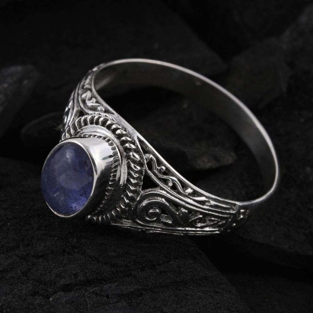 NEW Bali Legacy Tanzanite Ring in Sterling Silver Size 11